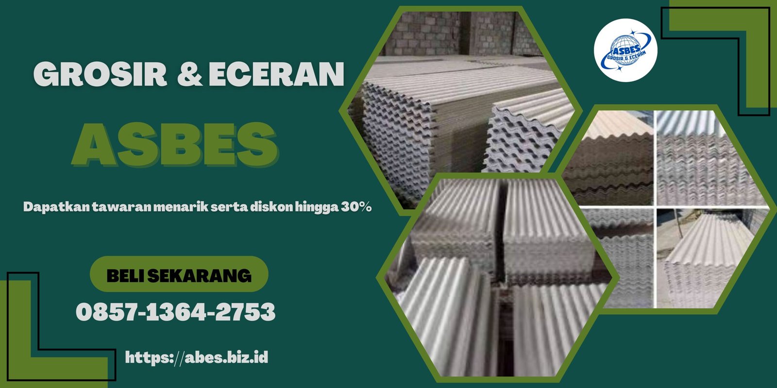 Grosir dan Eceran Asbes